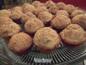 all vegan mini muffins (2 for $1).  These coffee break muffins are my favourite! at Earth House in Indianapolis