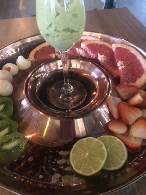 Miraculous Dessert “Postre milagroso” at Seratta Gourmand Market in Bogota