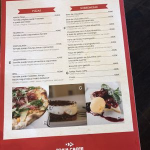 Menu 3/3 at Praia Caffe in Oeiras