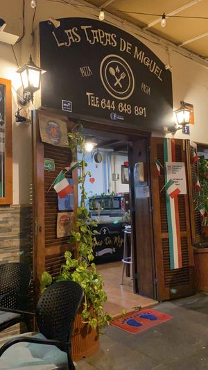 Entrance  at Las Tapas de Miguel in Fuerteventura