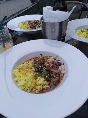 Dish of the day! at Bistro Les in Decin