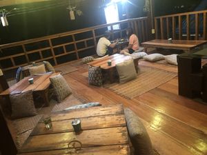 sit at Homemade Taste Restaurant in Siargao