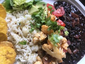 Weekly Special - Cuban Black Beans & Rice at Callie's Kitchen in Tomball