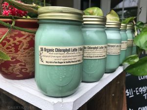 Chlorophyll Latte at Callie's Kitchen in Tomball