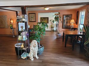 So many plants at Callie's Kitchen in Tomball