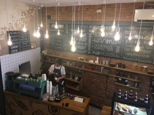 Lots of options, June 2019 at Karma Kava in Ternopil