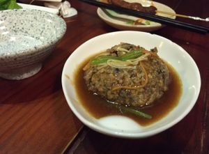 meatball and kebabs - did not enjoy very much at Yunlaiju - Windlucky - Futain District in Shenzhen