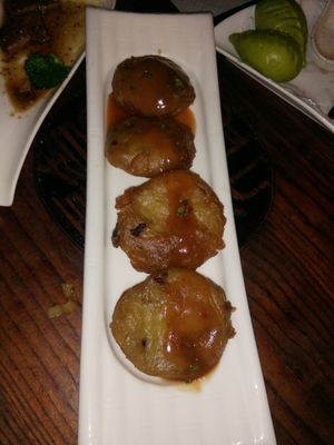 Cutlets vegetables in batter at Yunlaiju - Windlucky - Luohu District in Shenzhen