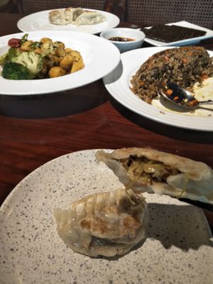 Fried dumpling at Yunlaiju - Windlucky - Luohu District in Shenzhen