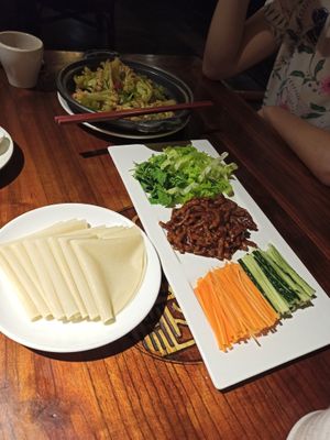 Pancake wrap at Yunlaiju - Windlucky - Luohu District in Shenzhen