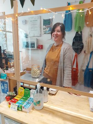 Friendly Shop Owners! at Ecotopia in Leeds