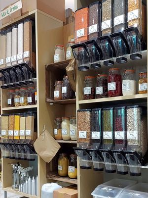 Gravity Dispensers at Ecotopia in Leeds