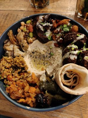 Lunch at Pois Chiche in Brussels