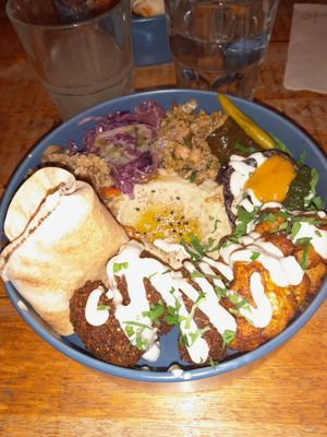 Brunch at Pois Chiche in Brussels