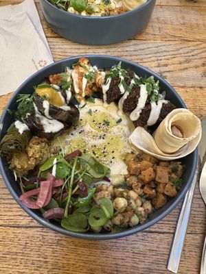 Chefs plate   at Pois Chiche in Brussels