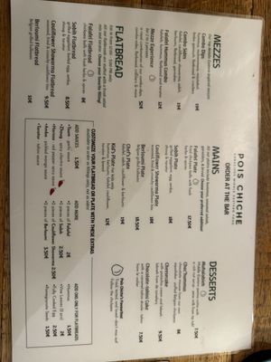   at Pois Chiche in Brussels