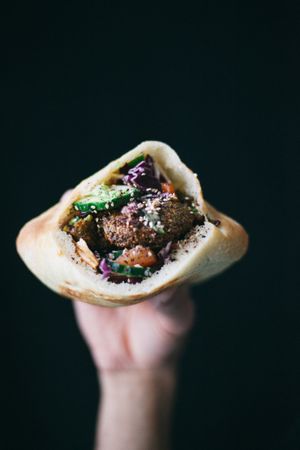 Pocketbread at Pois Chiche in Brussels