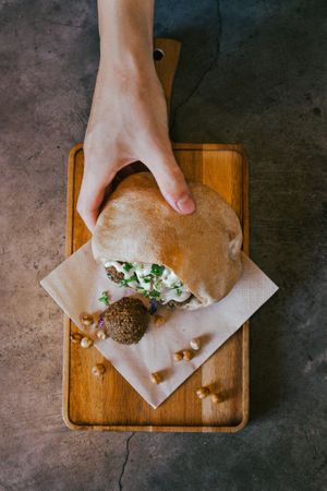 Pocketbread at Pois Chiche in Brussels