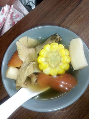 Canton lao-huo soup at Sally's Dumplings - JM Kitchen in Xian