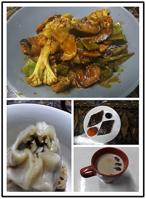 Home-made dishes at Sally's Dumplings - JM Kitchen in Xian