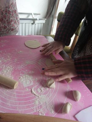 Cooking class at Sally's Dumplings - JM Kitchen in Xian
