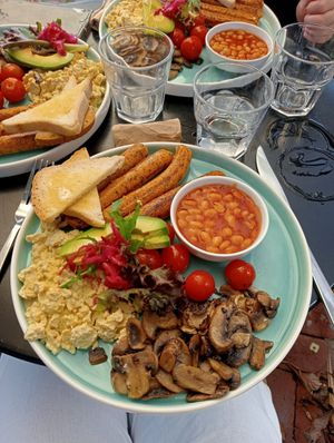Big breakfast at Vegalicious in Ettalong Beach