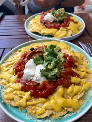 Nachos at Vegalicious in Ettalong Beach