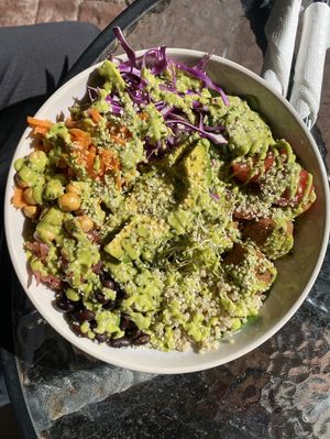 The Buddha Bowl  at Vegalicious in Ettalong Beach