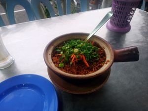 Veggie claypot - a must try! at Sri Brinchang in Tanah Rata