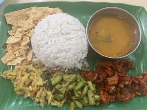 Mixed meal made up for us   at Sri Brinchang in Tanah Rata