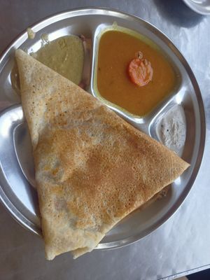 Masala dosa at Sri Brinchang in Tanah Rata