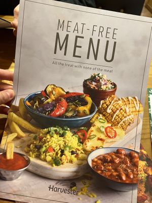 Plant-based menu 2022  at The Amesbury Archer in Amesbury