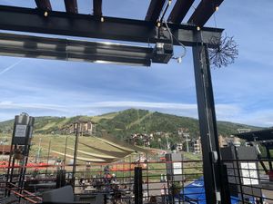 The view at Timber and Torch in Steamboat Springs