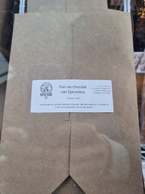 Pain au chocolat at Van Die Vegans in Hilversum