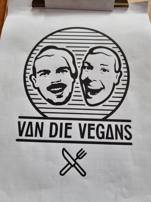 Menu at Van Die Vegans in Hilversum