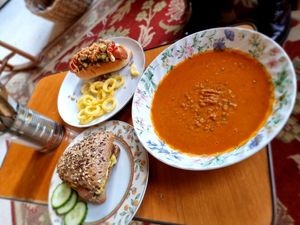 Lunch at Van Die Vegans in Hilversum