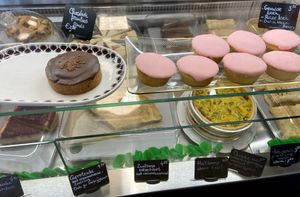 Some pastries by Dutch Vegan Bakery  at Van Die Vegans in Hilversum
