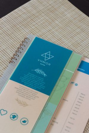 Cardápio at Espaço VHMOR in Sao Paulo