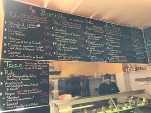 Menu  at Burrito in Flensburg