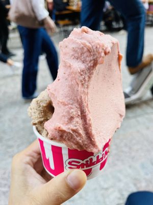 Sunflower seed and strawberry mint  at StikkiNikki - Gamla Stan in Stockholm