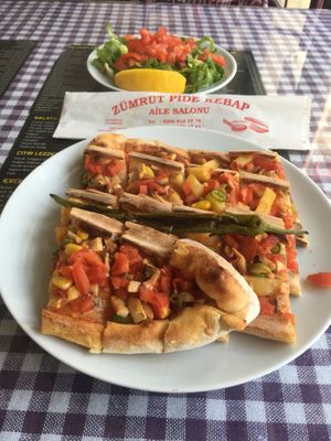 So tasty  at Zümrüt Pide Salonu in Kusadasi