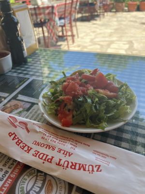 Salad as Starter inclusive   at Zümrüt Pide Salonu in Kusadasi