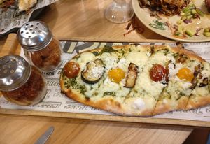 Focaccia at Yamiz in Afula