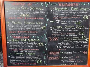  at The Crazy Vegetable in Dublin