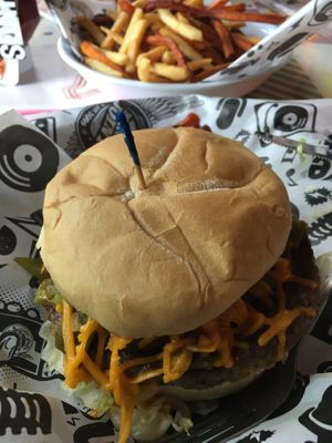   at S&B's Burger Joint in Oklahoma City