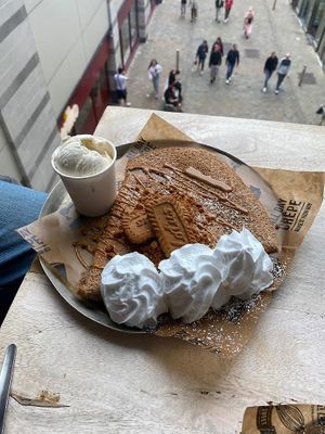 Love you Lotus crepe at Crêpeaffaire in Leeds