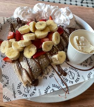 Vegan the whole shebang  at Crêpeaffaire in Leeds