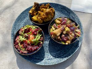 Salad plate (£7.95)  at Fermoy's Garden Centre in Newton Abbot