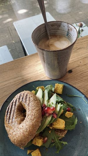   at Lina's Coffee in Dusseldorf