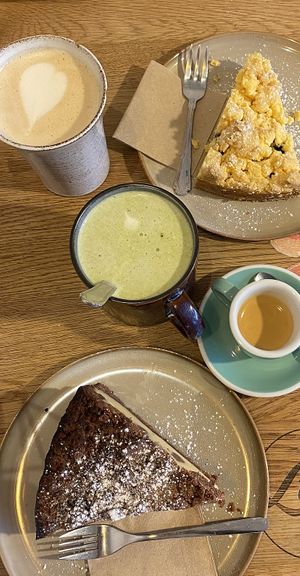   at Lina's Coffee in Dusseldorf